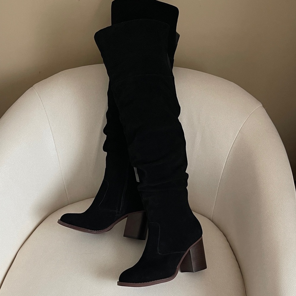 NEW Crown Vintage Women’s Gio Over-The-Knee Boots Sz 6.5 - Picture 2 of 16